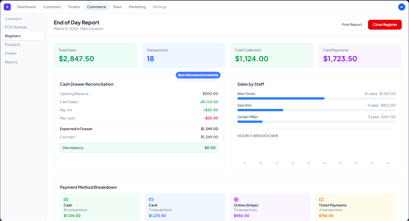 Point of Sale Terminal — screenshot 2