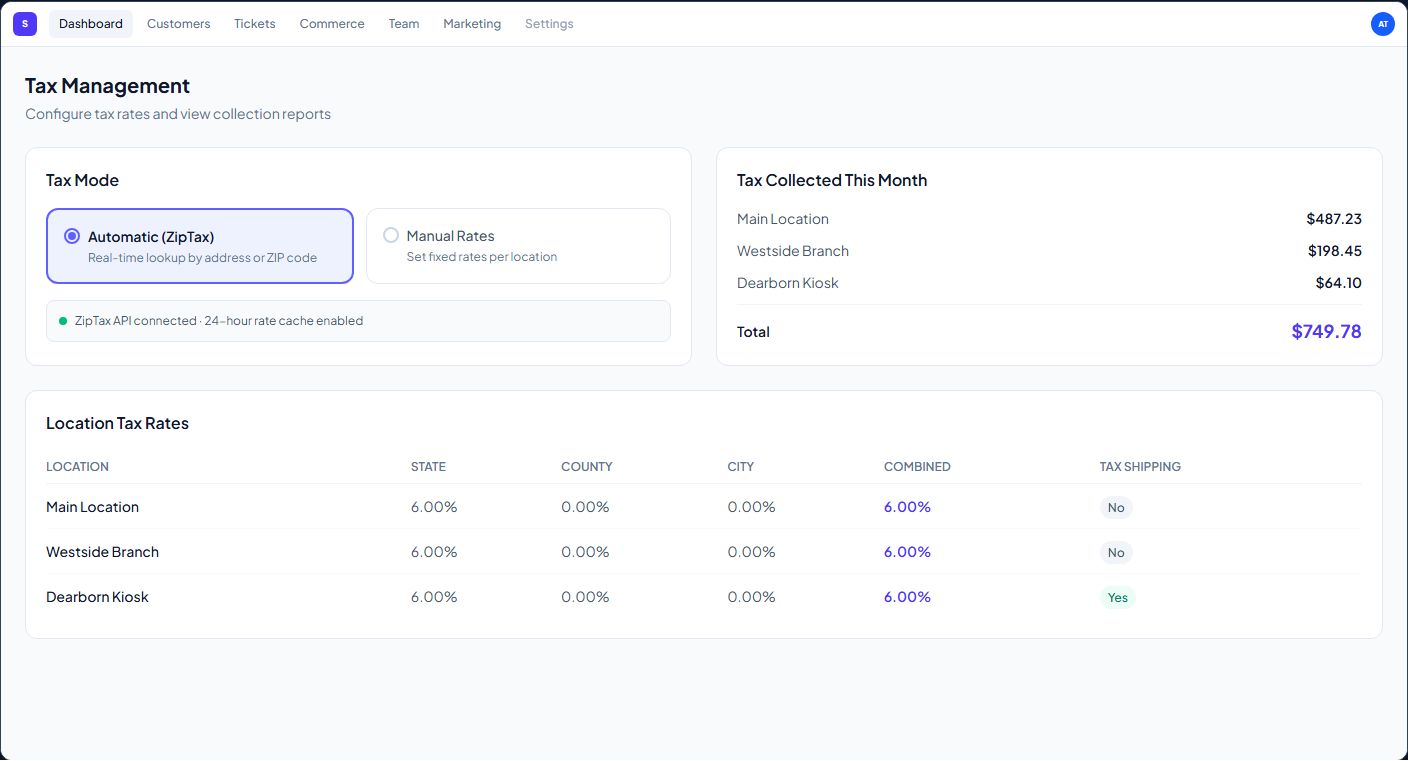 Customer CRM — screenshot 3